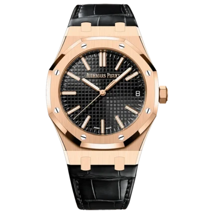 ROYAL OAK SELFWINDING 50TH ANNIVERSARY Ref. 15510OR.OO.D002CR.01 This 18-carat pink gold Royal Oak Selfwinding in 4