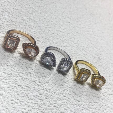 messica ring, drop and ice sugar, size 7