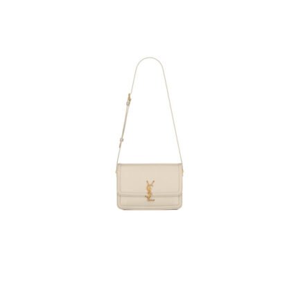SOLFERINO MEDIUM SATCHEL IN BOX SAINT LAURENT LEATHER