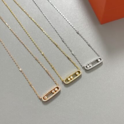 messica necklace, full daimonds, small model